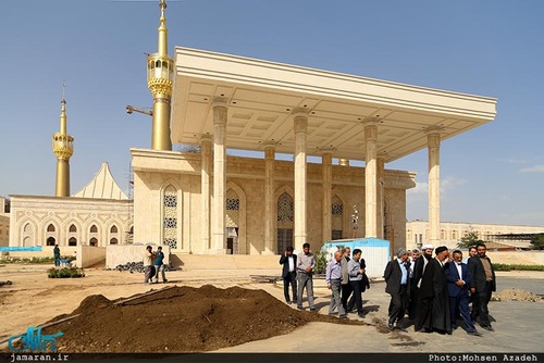 ضریح و سنگ قبر جدید حرم امام خمینی +تصاویر