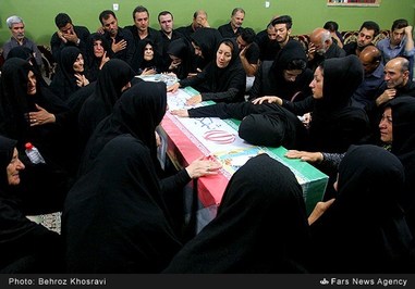 تصاویر/ مراسم تشییع شهید احمدی راد