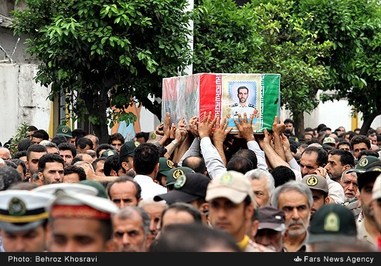 تصاویر/ مراسم تشییع شهید احمدی راد