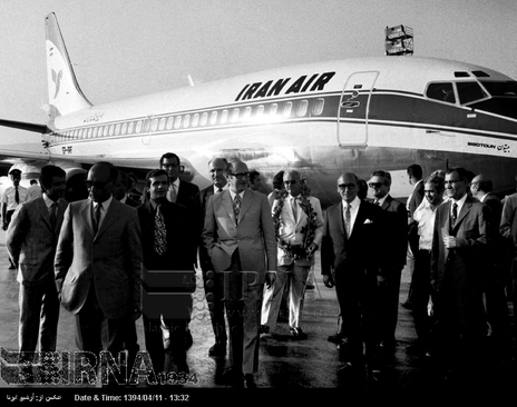 اولین بوئینگ 737 در فرودگاه مهرآباد تهران