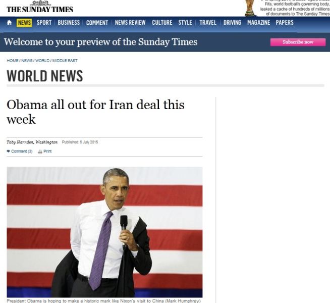 برنامه سفر اوباما به تهران کلید خورد!