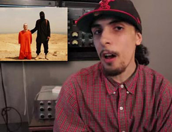 فرار خواننده بدنام انگلیسی از دست داعش+عکس