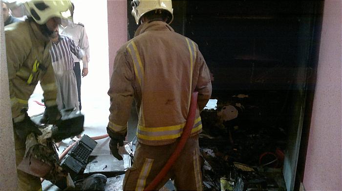 آتش سوزی موسسه قرآنی در پایتخت+عکس