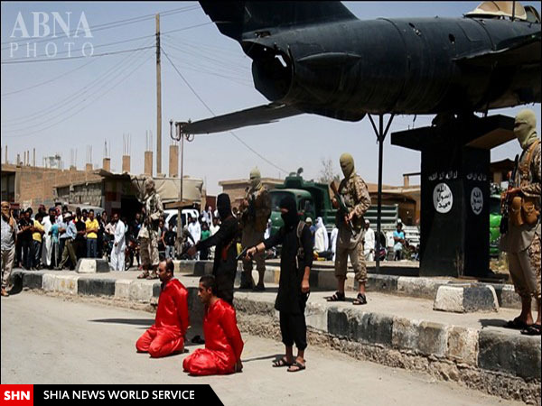 اعدام مردان الانبار به دست داعش + تصاویر