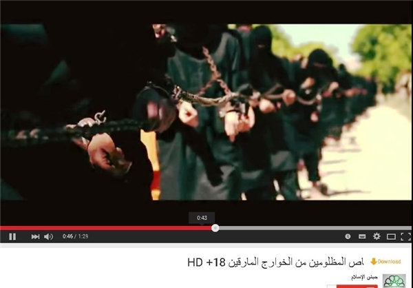 تبلیغات جیش‌السلام برای اعدام  داعشی‌ها +عکس