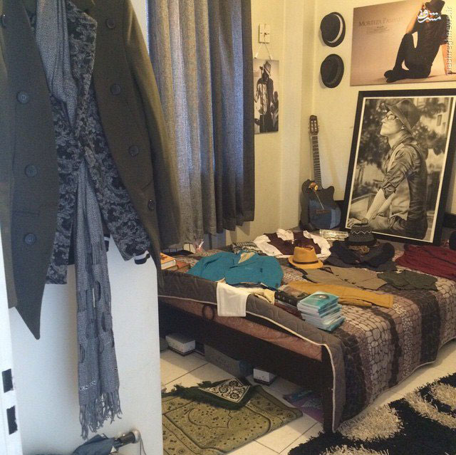 اتاق مرحوم مرتضی پاشایی و یادگارهایش + عکس