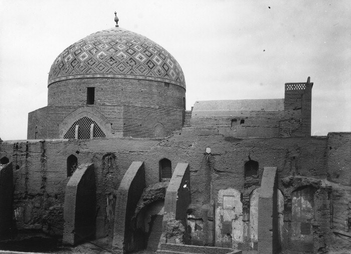 عکس/مسجدجامع یزد در سال ۱۳۱۲