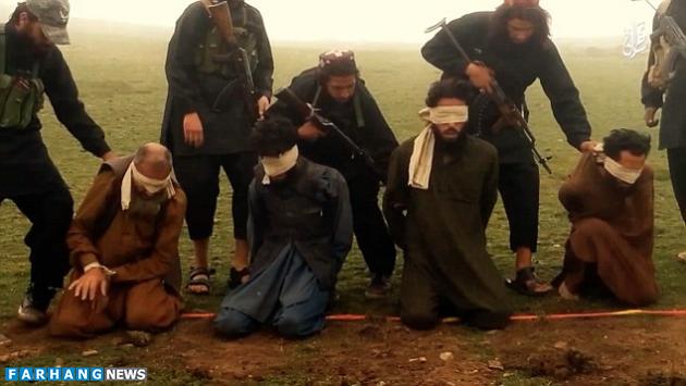 اعدام وحشیانه داعش با T.N.T+تصاویر
