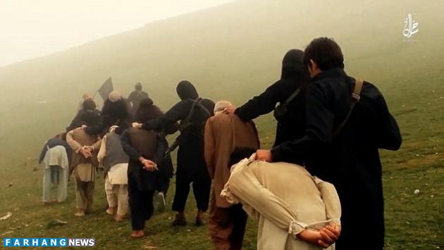 اعدام وحشیانه داعش با T.N.T+تصاویر