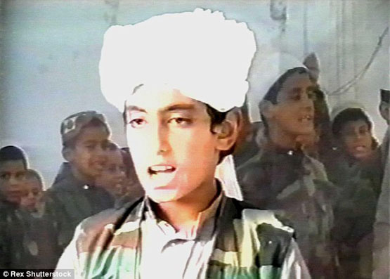 پسر بن لادن جا پای پدر گذاشت+ تصاویر