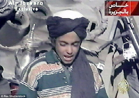 پسر بن لادن جا پای پدر گذاشت+ تصاویر