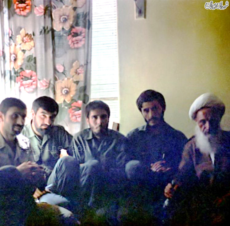 فرماندهان شهید در کنار شهید محراب +عکس