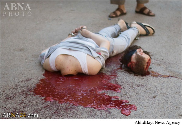 اعدام جوان سوری به دست داعش + تصاویر