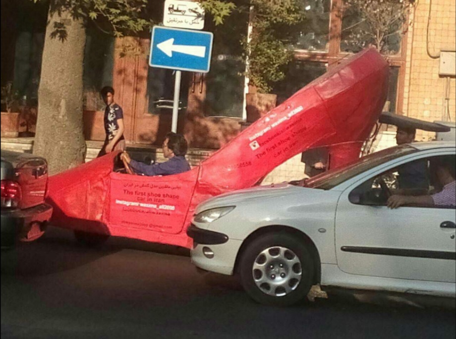 ماشین عجیب در خیابان ولیعصر تهران! +عکس