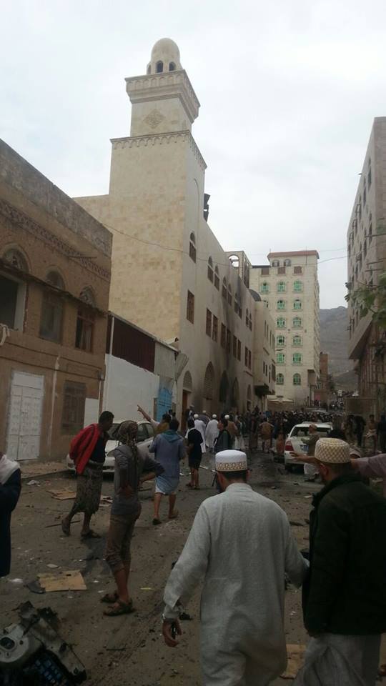 جزییات بمب گذاری در صنعا+عکس