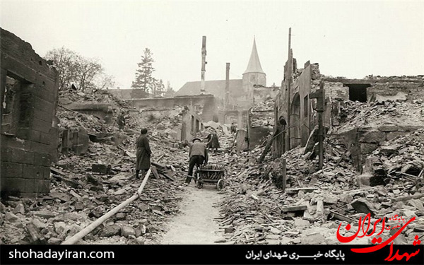 عکس/تصاویری دیده نشده از ویرانی‌های جنگ جهانی دوم (۱)