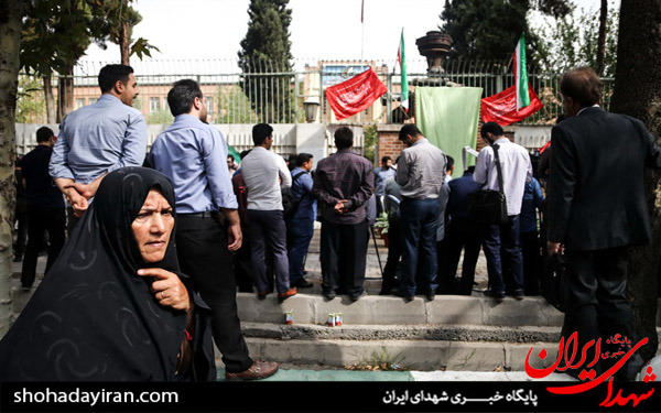 عکس/رونمایی و نصب سنگ یادبود یکصد لقب امام خمینی (ره) به آمریکا