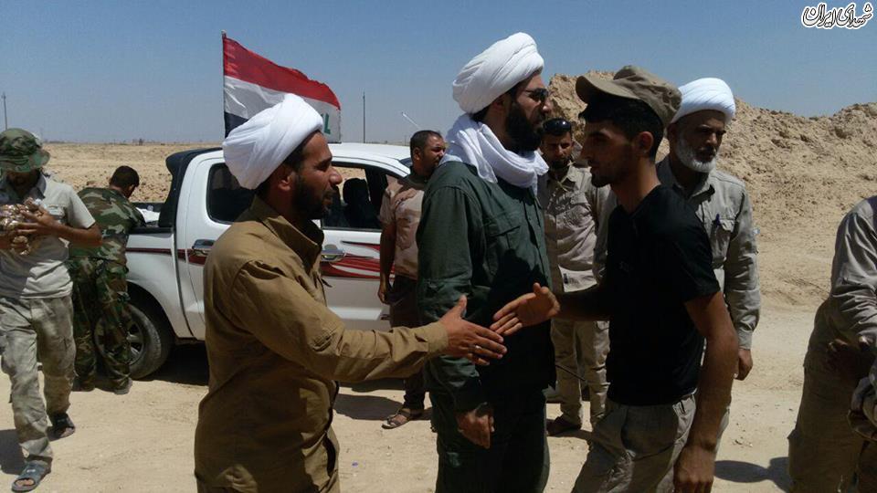 فعالیت جدید روحانیون در جبهه نبرد با داعش+تصاویر