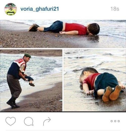 واکنش دو فوتبالیست به تراژدی کودک سوری +تصاویر