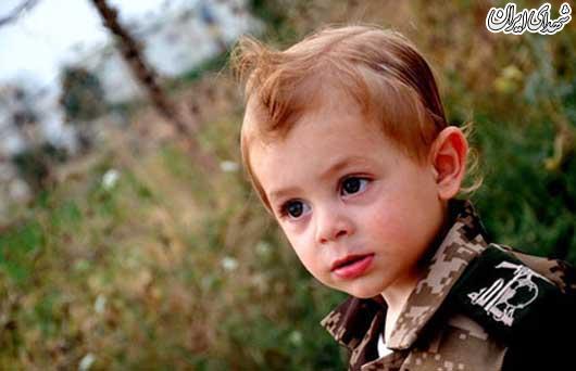 کودک زیبای لبنانی عضو جدید حزب‌الله + عکس