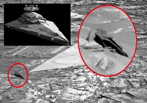 همه عکس‌های مریخ که جنجالی شدند