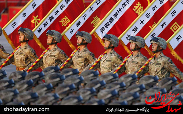 عکس/ قدرت نمایی بی‌سابقه ارتش چین