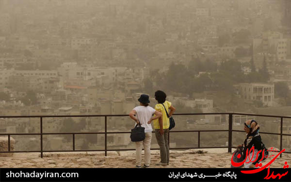 عکس/طوفان شن در خاورمیانه