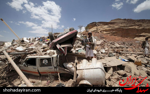 عکس/ادامه تجاوز خارجی به یمن