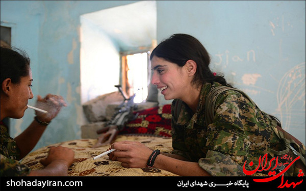 عکس/زنان کرد عراقی علیه داعش