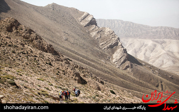 عکس/صعود جانبازان قطع عضوبه قله ۳۷۶۰ متری رنج سپیدان