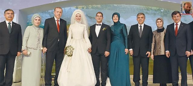 اردوغان در مراسم عروسی پسر عبدالله گل+عکس