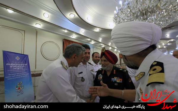 عکس/دیدار فرماندهان نیروی دریایی ارتش ایران و هند
