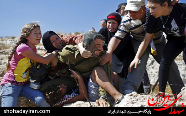 عکس/درگیری با سرباز صهیونیست