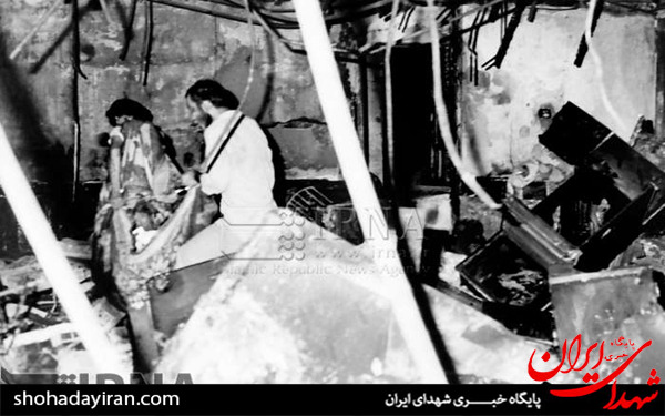 عکس/8 شهریور 1360 - انفجار بمب در ساختمان نخست وزیری و شهادت رجایی و باهنر