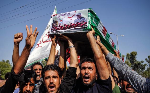 تصاویر/تشییع شهید مدافع حرم اهواز