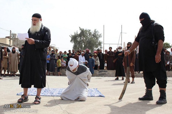 داعش یک پیرمردسوری را گردن زد+عکس