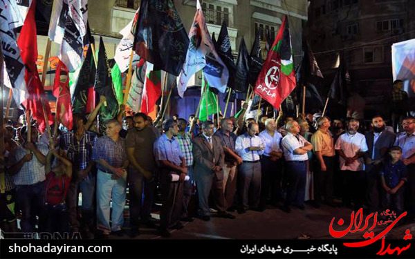 عکس/تجمع مردم غزه در حمایت از قدس و کرانه باختری