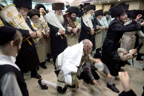 عجیبترین رقص یهود+عکس