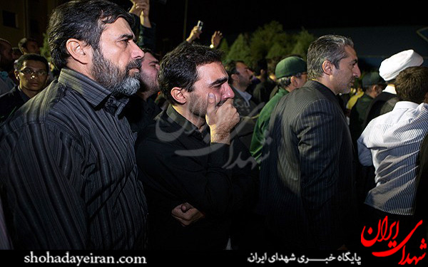عکس/مراسم استقبال از پیکر شهید حسین همدانی