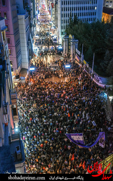 عکس/ تظاهرات در استانبول برای برکناری اردوغان