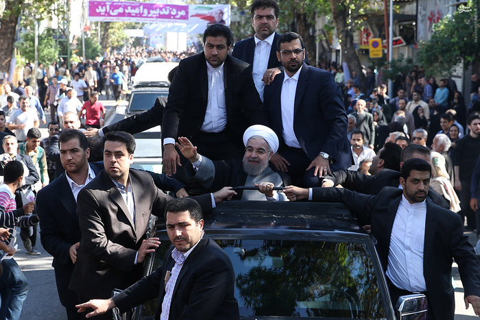 سفر روحانی و احمدی‌نژاد به مازنداران+تصاویر