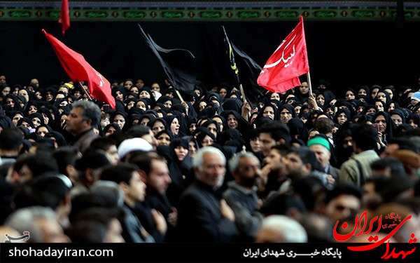 عکس/اجتماع بزرگ عزاداران حسینی - مشهد