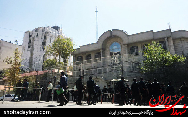 عکس/تدابیر امنیتی مقابل سفارت عربستان در تهران
