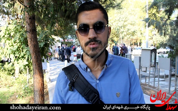 ضرب و شتم خبرنگار توسط بنیاد شهید+فیلم