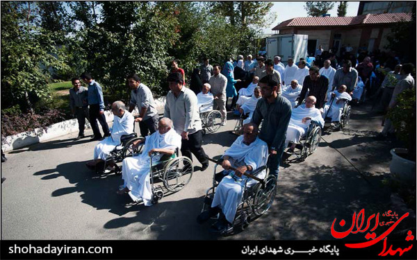 عکس/اجرای نمادین حج سالمندان کهریزک در استان البرز