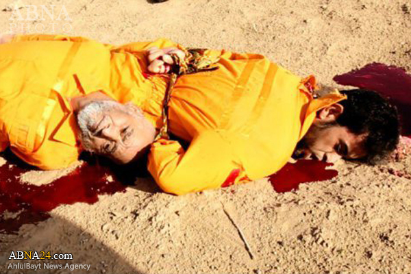 اعدام دو اهل سنت عراق به دست داعش + عکس