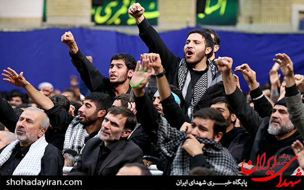 عکس/عزاداری شب تاسوعا در حسینیه امام خمینی در حضور رهبر انقلاب