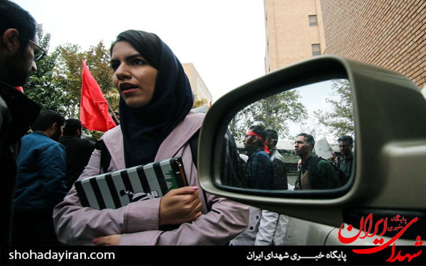 عکس/راهپیمایی دانشجویان دانشگاه صنعتی شریف به مناسبت 13 آبان