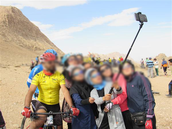 دوچرخه سواری مختلط به بهانه ورزش+تصاویر
