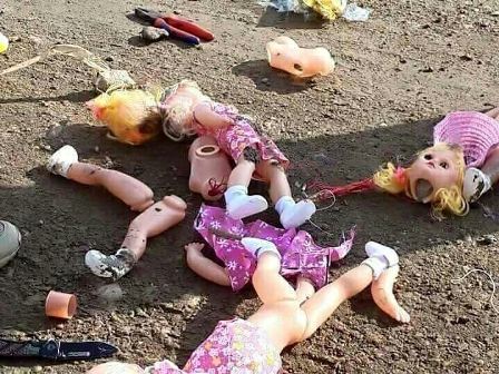بمب‌های عروسکی در جاده بغداد - دیالی + عکس